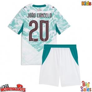 Portugal Joao Cancelo #20 Replica Away Stadium Kit for Kids World Cup 2026 Short Sleeve (+ pants)